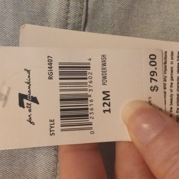 NWT  BLUE JEAN JACKET AND SHIRT - Picture 7 of 7